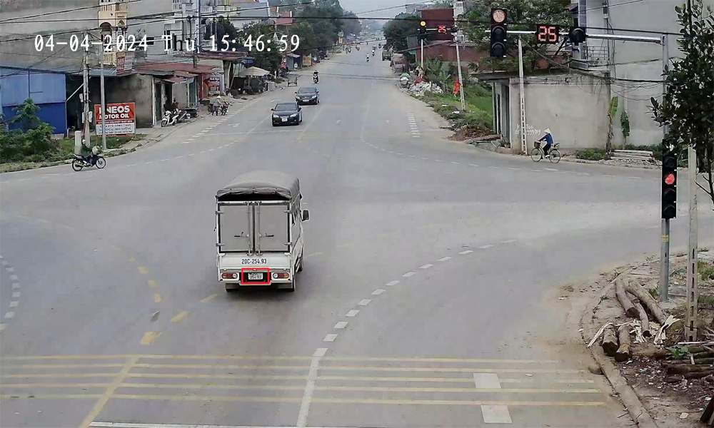 Tân Yên: Phạt “nguội” 37 trường hợp vi phạm trật tự an toàn giao thông